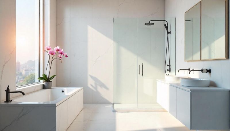 Spa-Inspired Bathroom Features